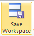 save worskpace button