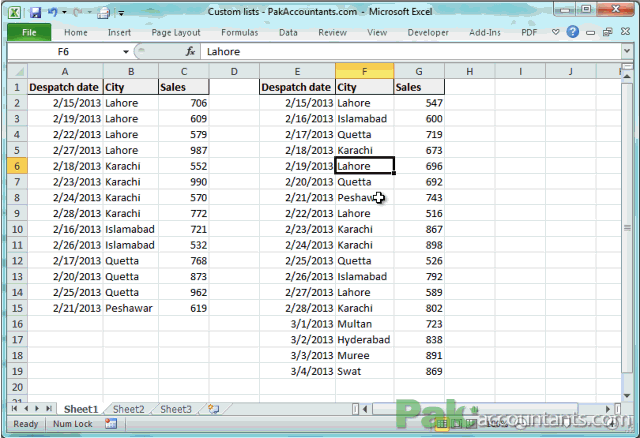 custom list custom sort bonus