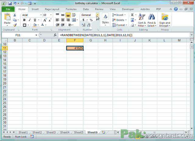 date format