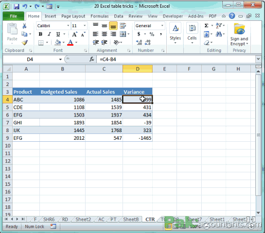 move or modify formula range
