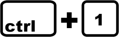 ctrl 1