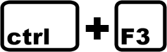 ctrl f3