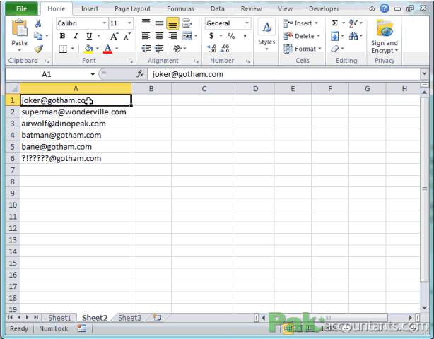 email 1