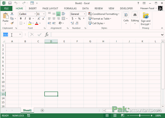 excel name box 10