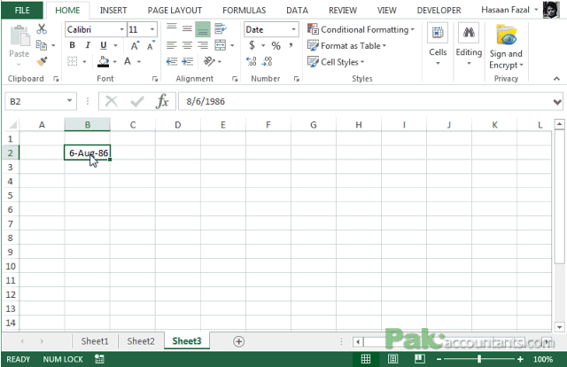 date format 2