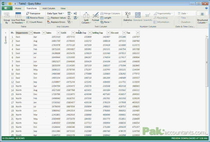 power query 4