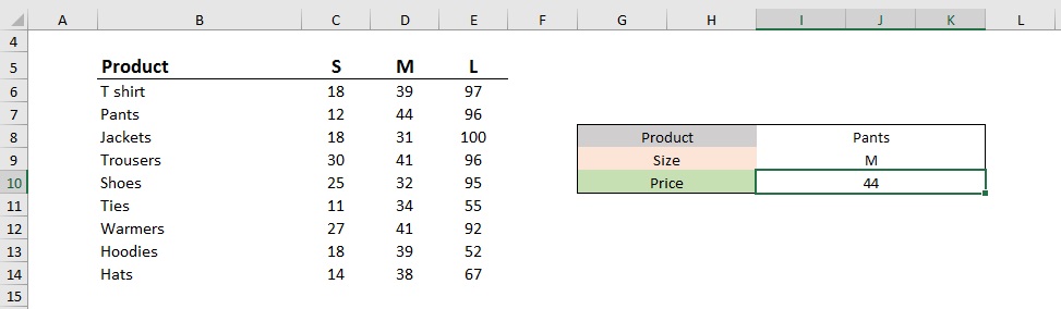vlookup 4
