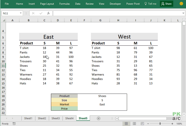 vlookup 6